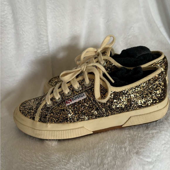 Superga glitter sneaker size 6 - Picture 4 of 6